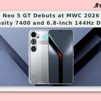 Nubia Neo 5 GT Debuts at MWC 2026 With Dimensity 7400 and 6.8-Inch 144Hz Display